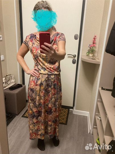 Платье женское летнее длинное