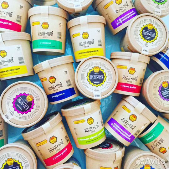 Иван-Чай ферментированный в крафт-стакане 50гр