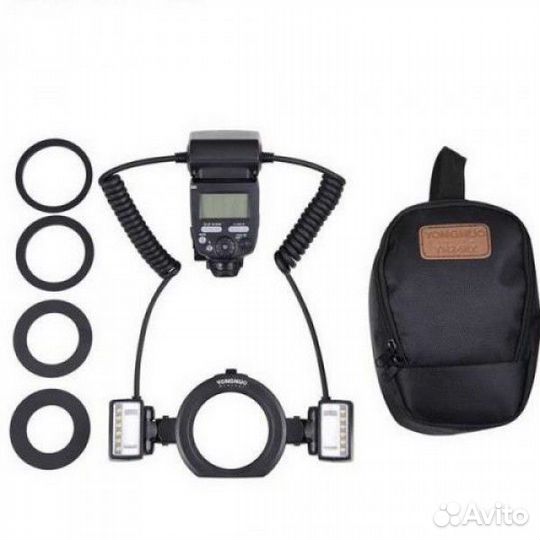 Вспышка Yongnuo YN-24EX Macro TTL для Canon новая