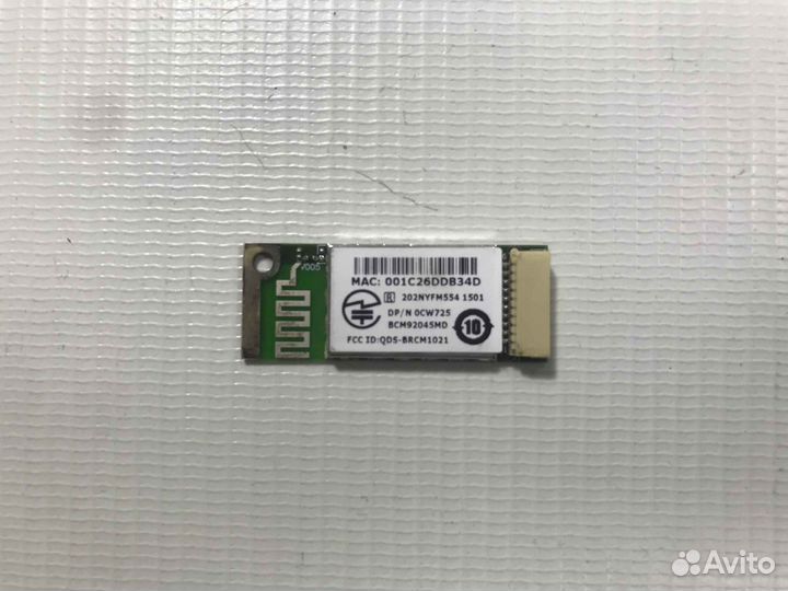Bluetooth модуль для dell XPS M1530