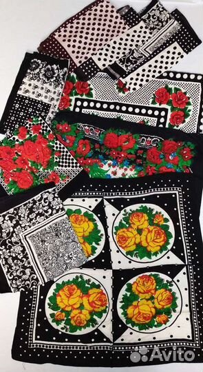 Платок штапельный 6 шт