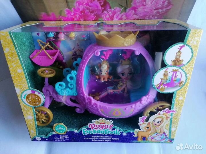 Enchantimals пони. На карете. Новый набор