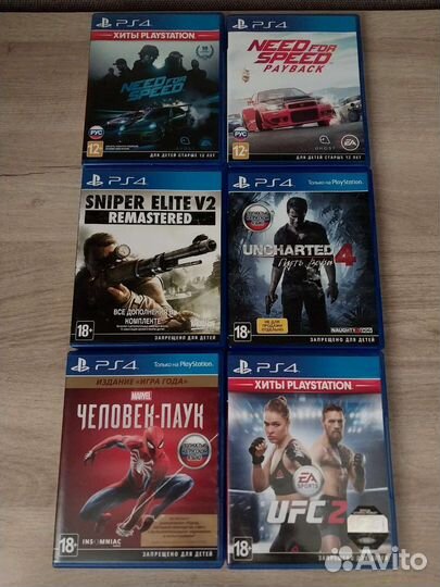 Игры для приставок ps4