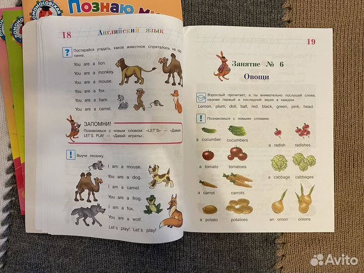 Пособия для детей Ломоносовская школа