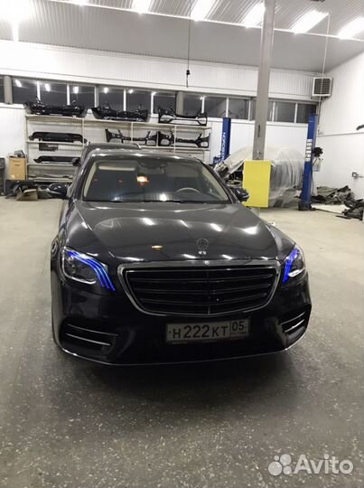 Рестайлинг Mercedes W222 amg sport оригинал