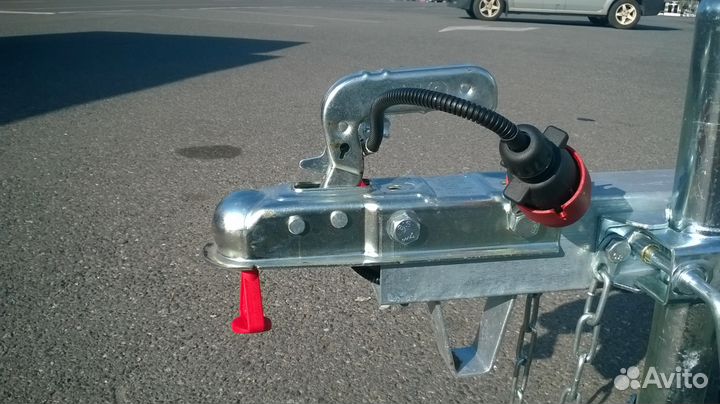 Автоприцеп 2,5м с защитным шаром и ключом,опорн Ее