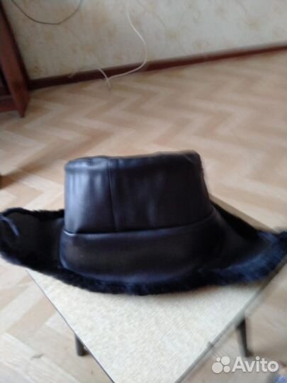 Мужская шапка зимняя ушанка