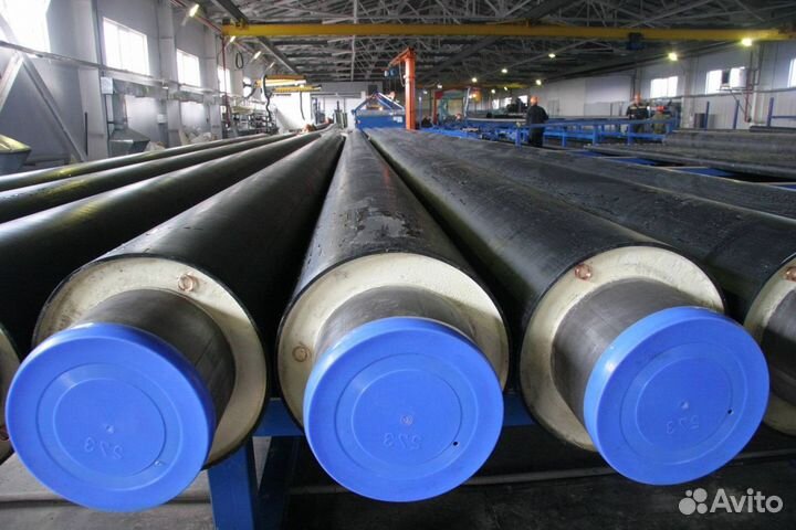 Металлические трубы в ППУ-изоляции