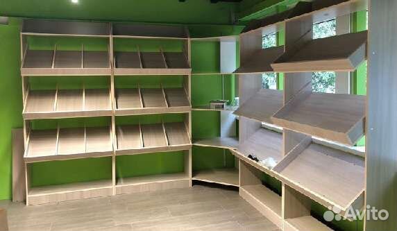 Новые Витрины и Стеллажи для фруктов сухофруктов