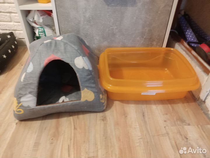 Лоток домик для кошек
