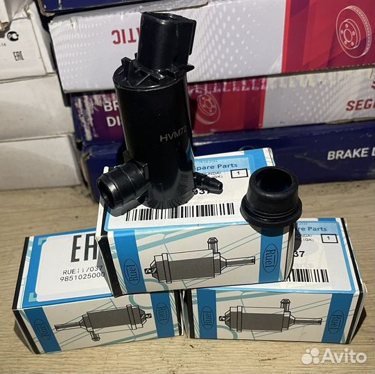 Моторчик омывателя Солярис 1-2 kia rio 3-4