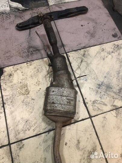 Renault duster. Глушитель. Катализатор. Дизель