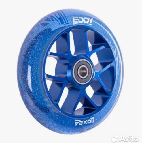 Колесо для самоката X-Treme 110*24мм Eddy blue