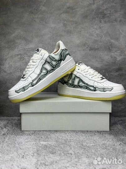 Кроссовки nike air force 1 low skeleton (36-45)