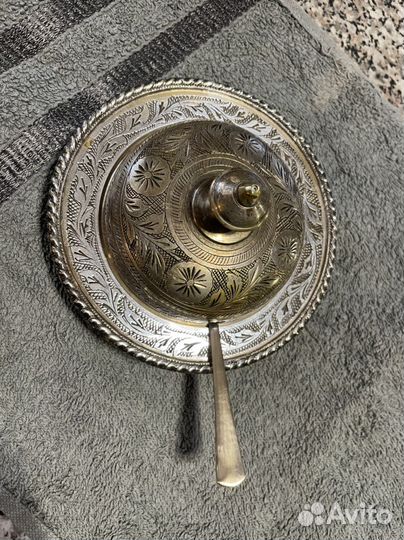 Икорница. Масленка. Мельхиор