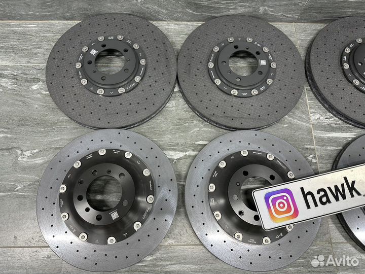 Новые керамические тормоза Porsche Cayenne ccb