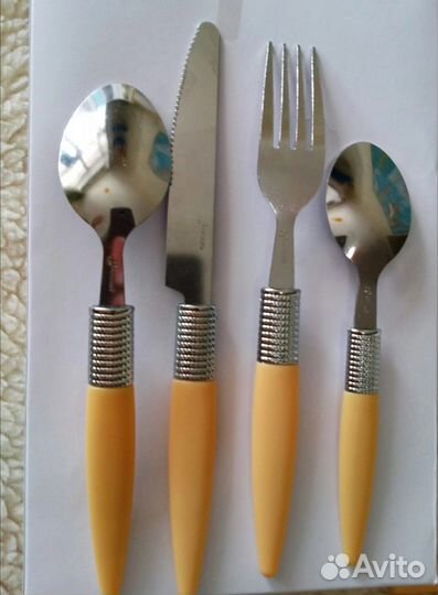 Набор столовых приборов 24 предмета.Новый