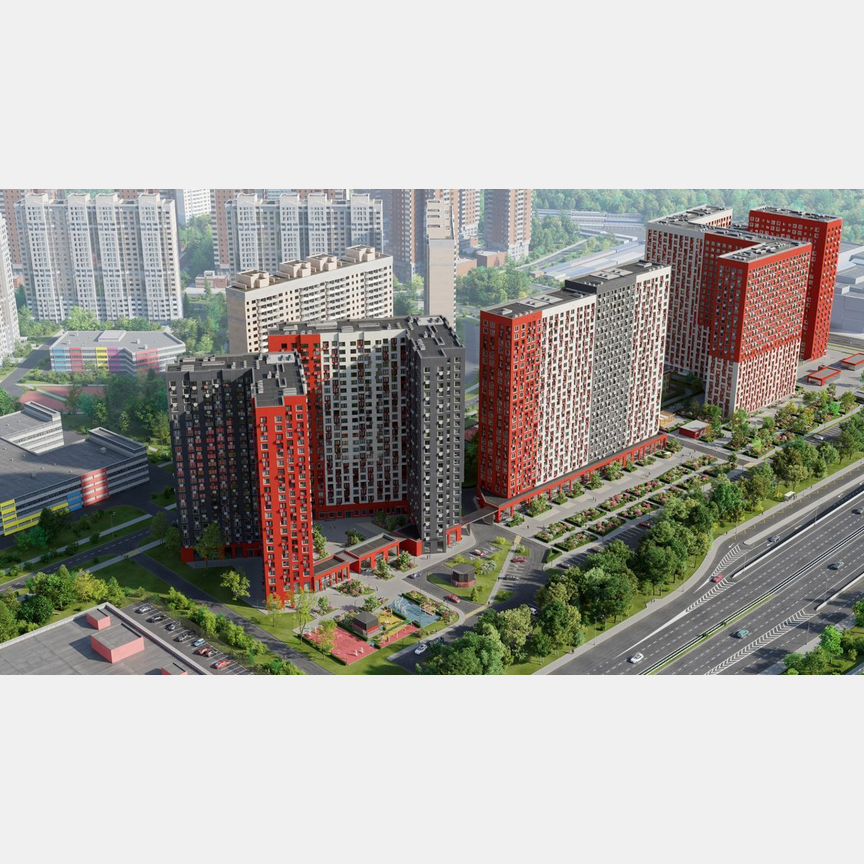2-к. квартира, 50,8 м², 16/19 эт.