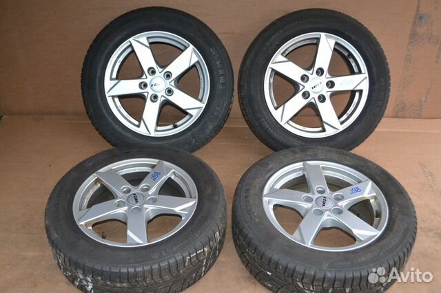 Диски R16 с всесезонными шинами 205 60 16