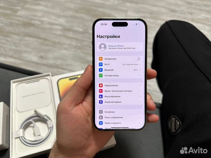 iPhone 14 Pro 256 гб (95% акб) sim+esim