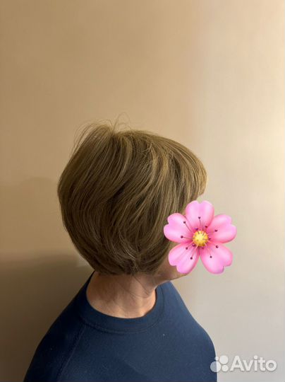 Парик блонд короткий