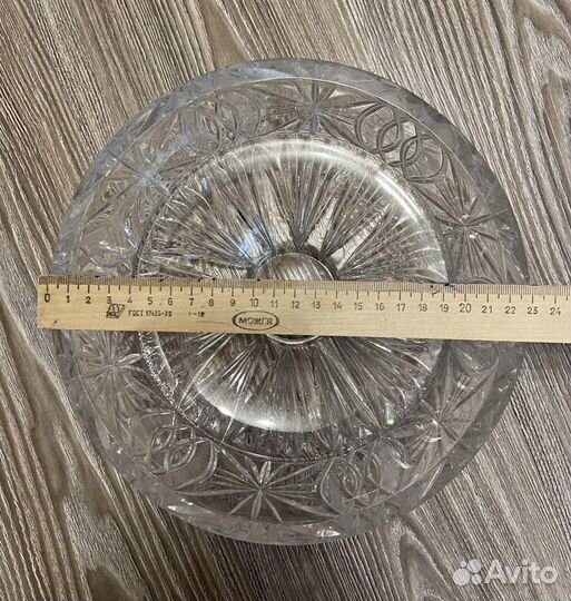 Ваза хрустальная СССР