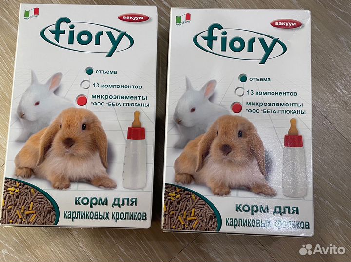 Корм для кроликов fiory