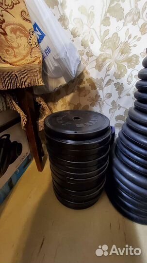 Штанга гриф блины бу 31мм