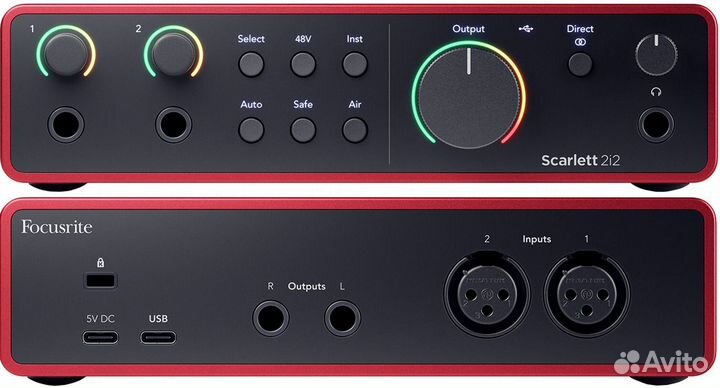 Новая Focusrite Scarlett 2i2 4th Gen