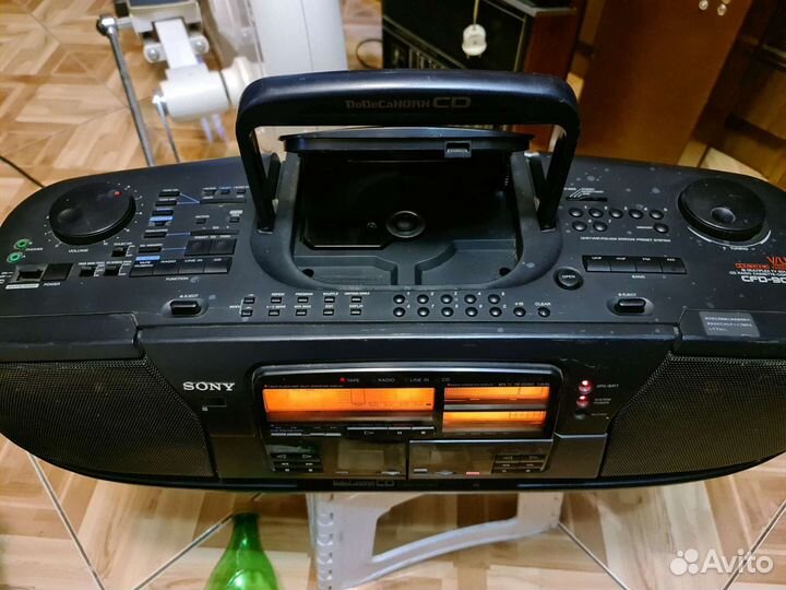 Sony-CFD900 редчайший для японского рынка касетник