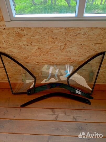 Стекло дверное на газель, комплект