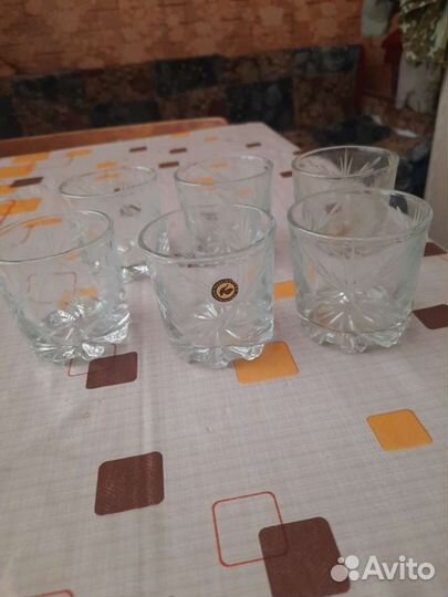 Стопки хрустальные СССР