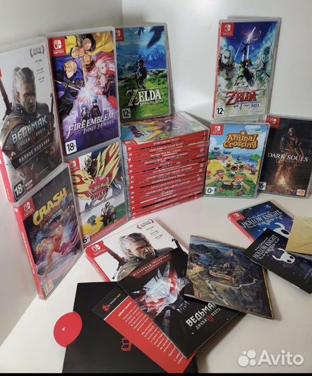 Игры Nintendo switch картридж Обмен Nintendo