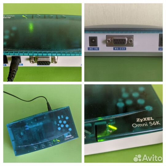 Модем ZyXel Omni 56k
