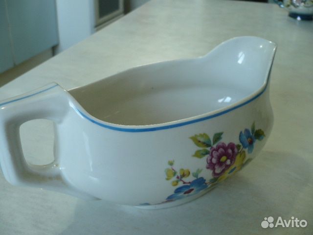 Соусник фарфоровый Дулево