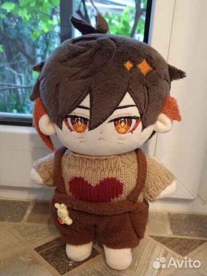 Zhongli Genshin impact plushie плюшевая игрушка