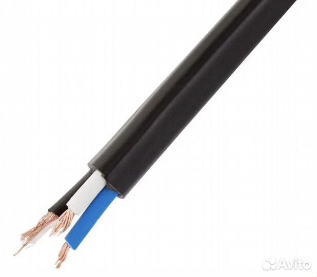 Кабель КВК-П 2х0.75 мм на отрез (1м)