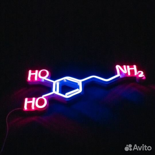 Светильник неон 30х10 см