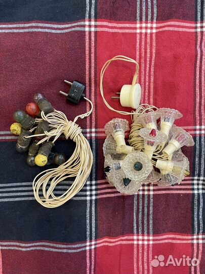 Новогодняя гирлянда СССР