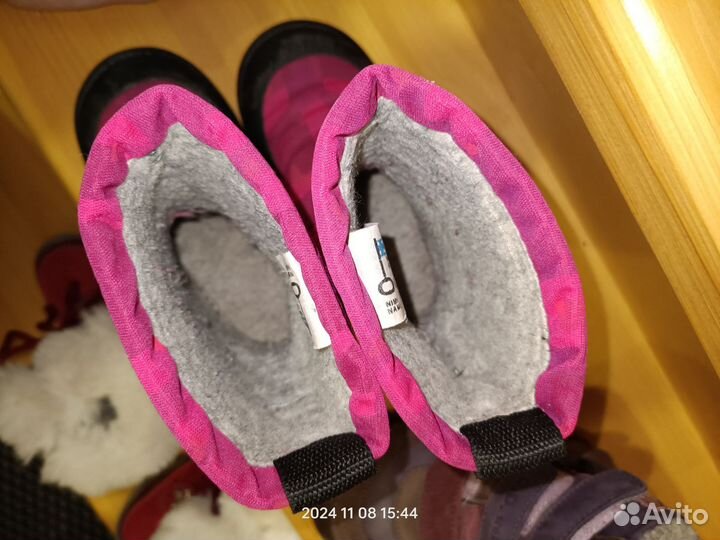 Обувь зимняя (пакетом) для девочки