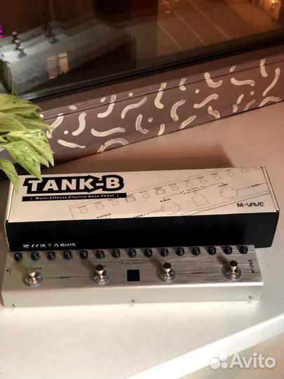 Гитарная педаль M-vave Yuimer Tank-B с эффектами