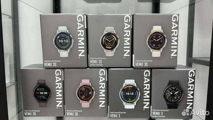 Часы Garmin venu 3s/venu 3 все версии на русском