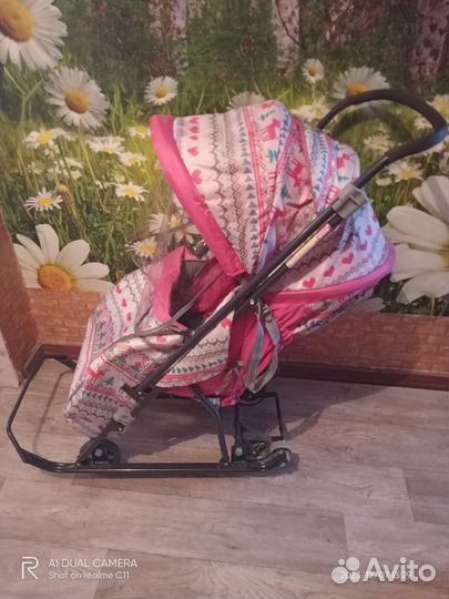 Санки коляска