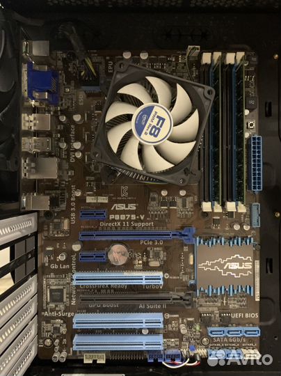 Материнская плата 1155 Asus p8b75-v