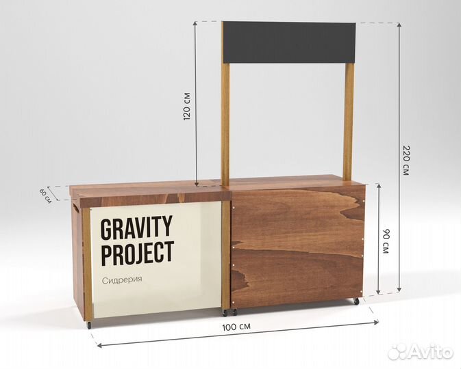 Аренда торгового оборудования (корнеры, боверы)