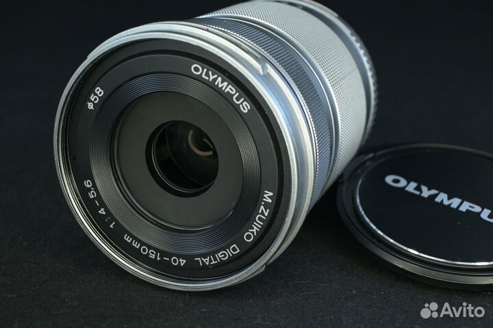 Olympus 40 150mm f 4 5.6 r silver