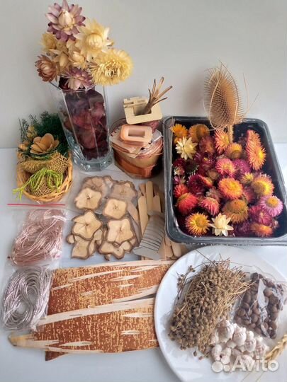 Природные элементы для декора и поделок: эко-стиль