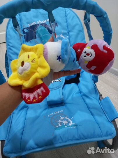 Шезлонг детский babyton