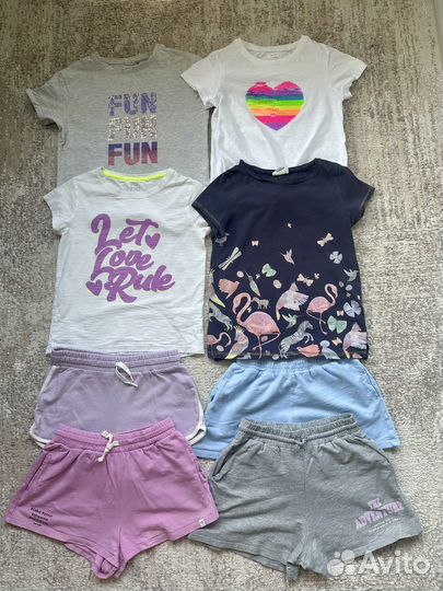 Одежда летняя для девочки р.140-146