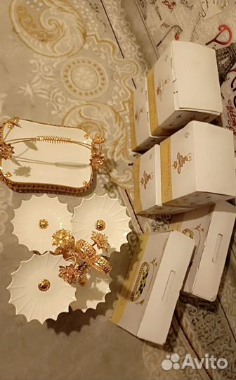 Хрустальная менажница